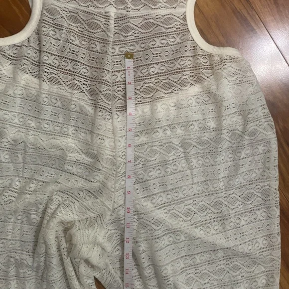 Yitty off white knit flare leg jumpsuit, size 1X, NWT. - Picture 13 of 16